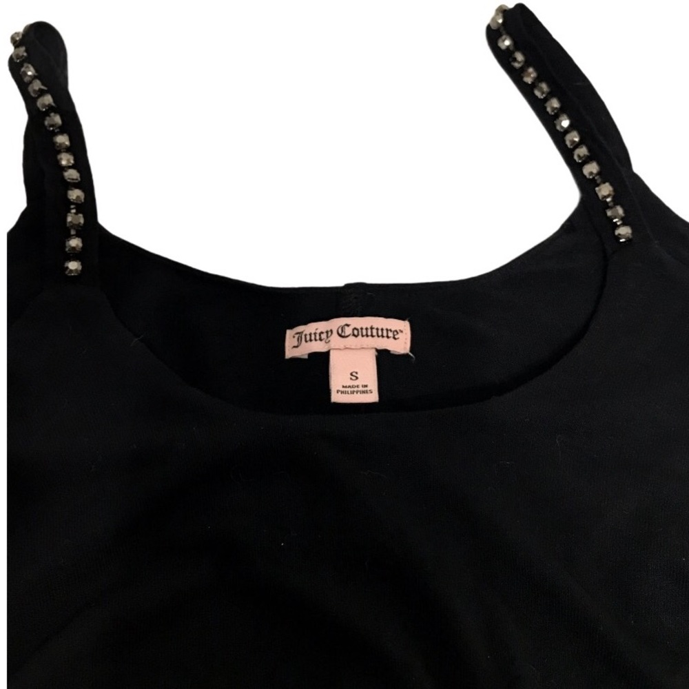 Ruffled Cold Shoulder Top with Embellished Straps
